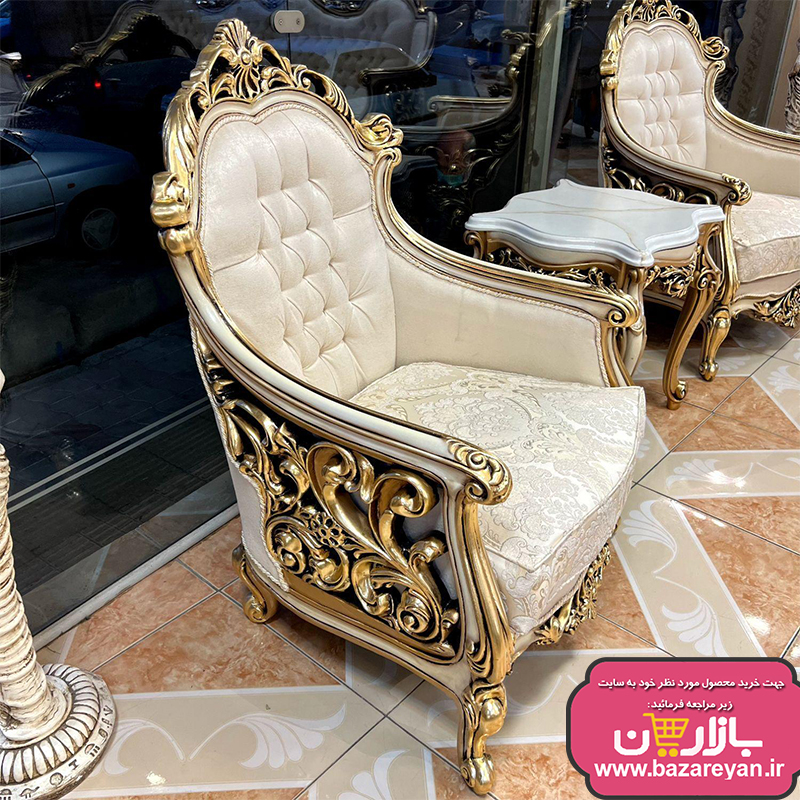 فروش اقساطی مبل سلطنتی 7 نفره کد 67 ، ارسال55 روزکاری به سراسر کشور