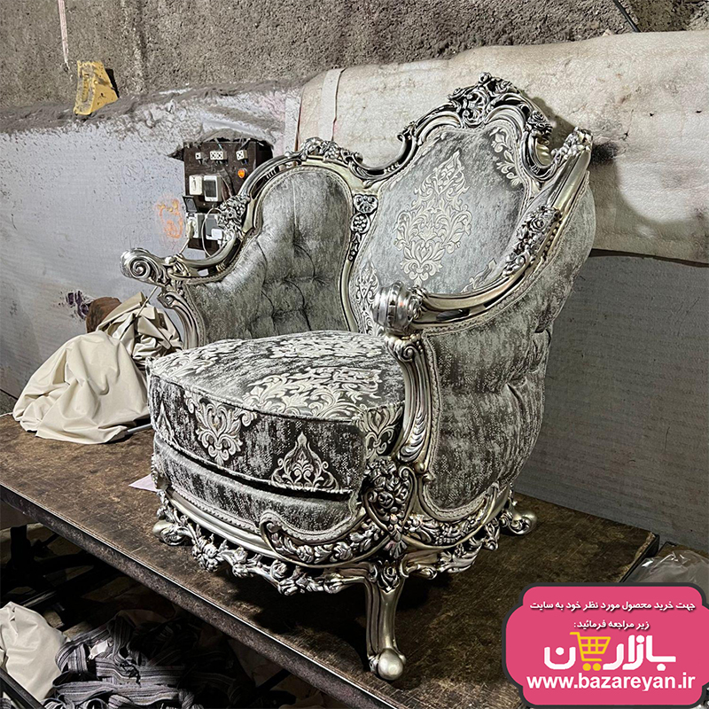 فروش اقساطی مبل سلطنتی 7 نفره کد 67 ، ارسال55 روزکاری به سراسر کشور