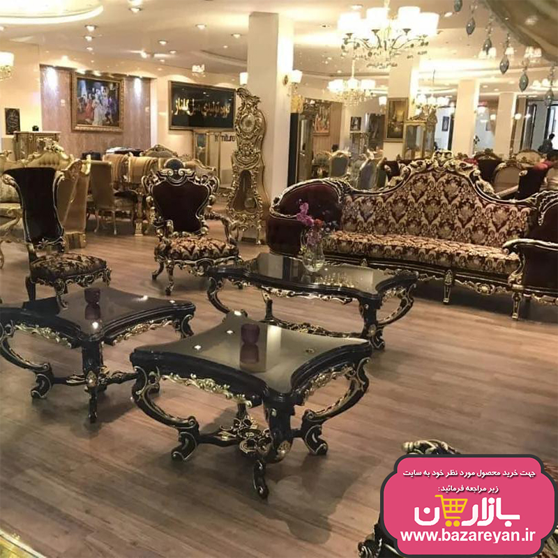 فروش اقساطی مبل سلطنتی 7 نفره کد 66 ، ارسال55 روزکاری به سراسر کشور