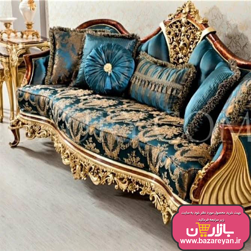 فروش اقساطی مبل سلطنتی 7 نفره کد 64 ، ارسال55 روزکاری به سراسر کشور