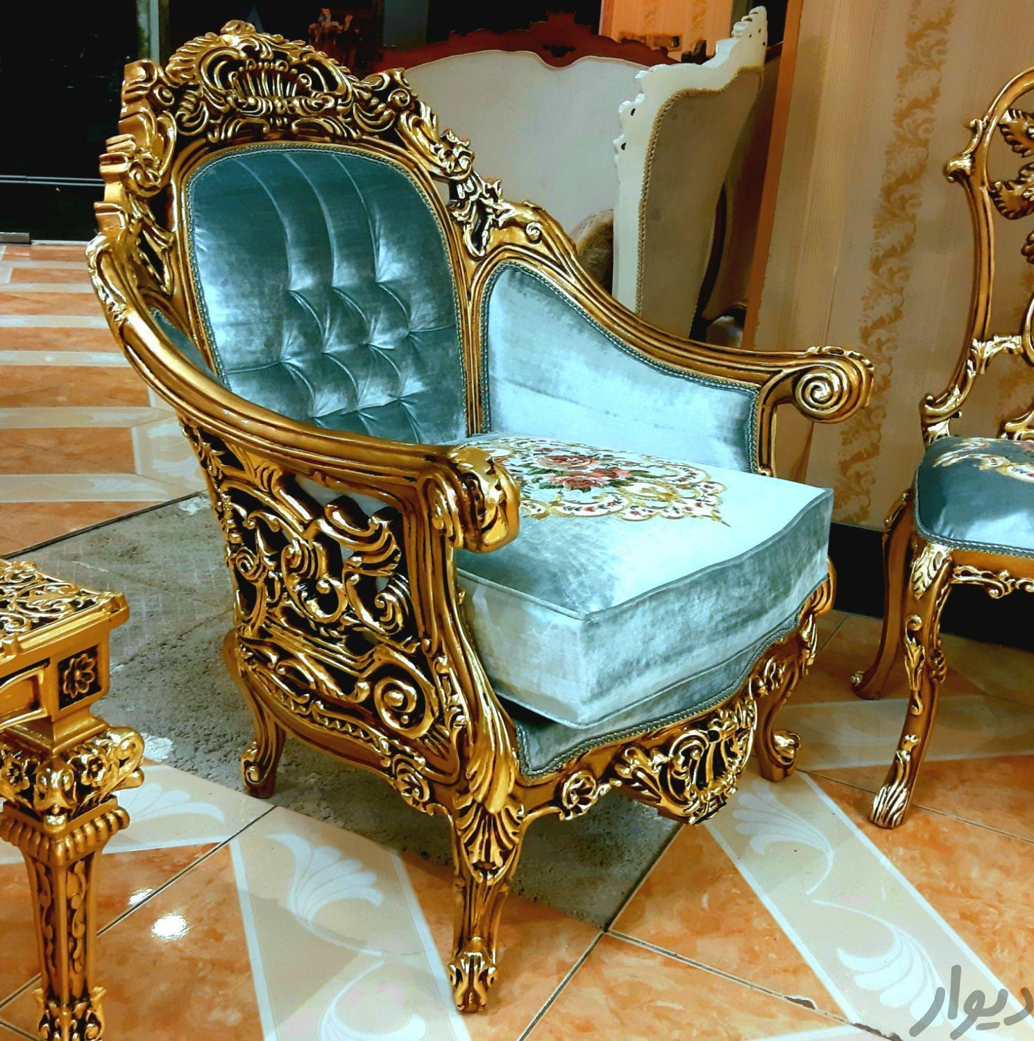فروش اقساطی مبل کلاسیک سلطنتی 9 نفره کد 63 ، ارسال55 روزکاری به سراسر کشور
