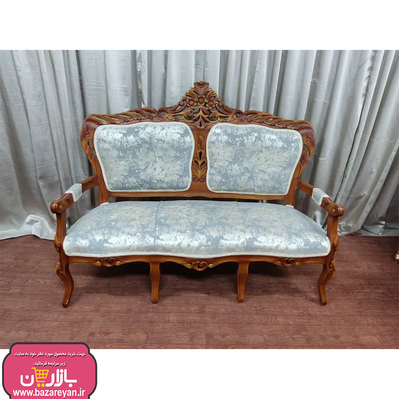 فروش اقساطی مبل کلاسیک 9 نفره + جلومبلی و عسلی کد 3652