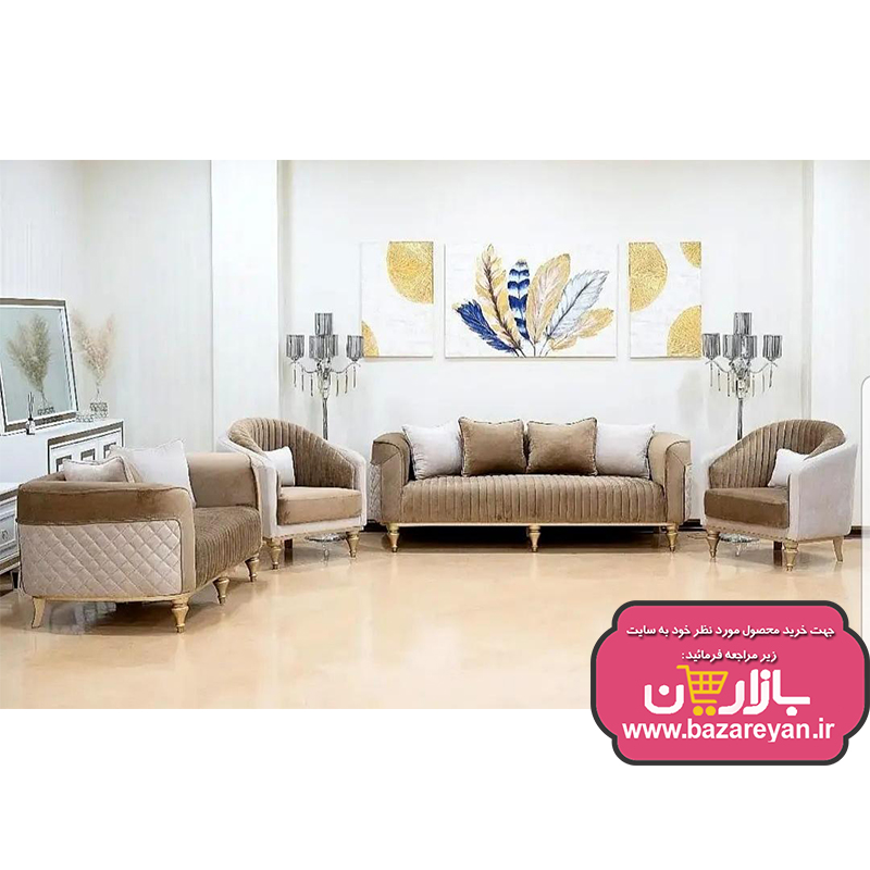 مبل راحتی7 نفره مدل دیانا کد112 رنگبندی سفارشی