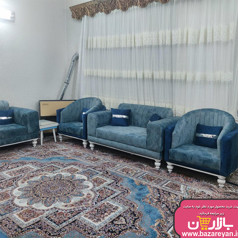 مبل راحتی7 نفره چستر کد108 رنگبندی سفارشی