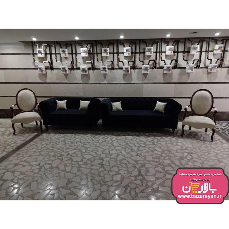 مبل راحتی7 نفره چستر کد107 رنگبندی سفارشی