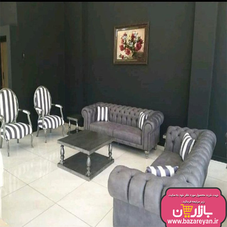 مبل راحتی7 نفره چستر کد105 رنگبندی سفارشی