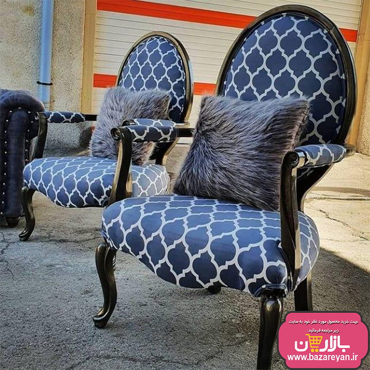 مبل راحتی7 نفره چستر کد105 رنگبندی سفارشی