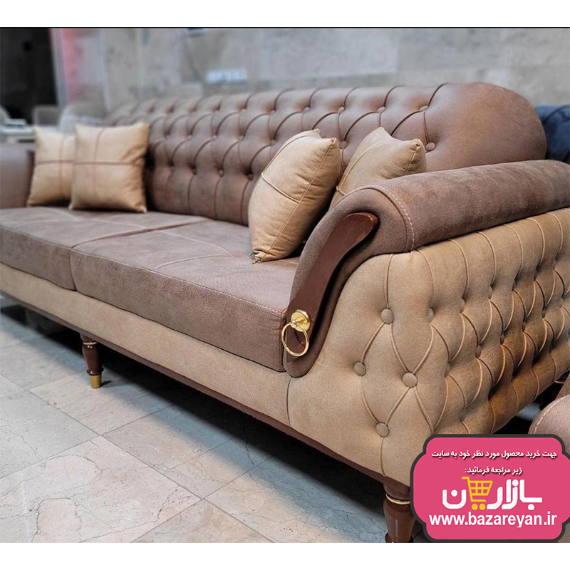 مبل راحتی7 نفره چستر کد101 رنگبندی سفارشی