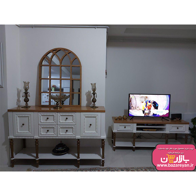 ست کنسول و میزتلویزیون مدل فرانسه در طرح متنوع