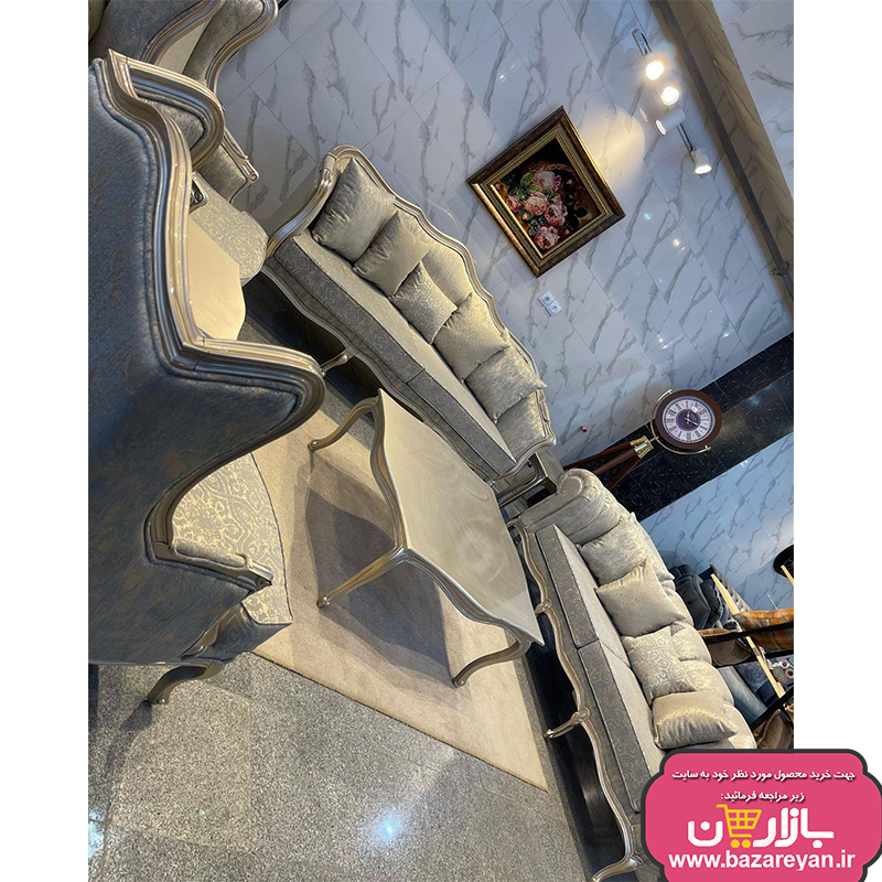 مبل کلاسیک 9نفره مدل فرانسوی کد414