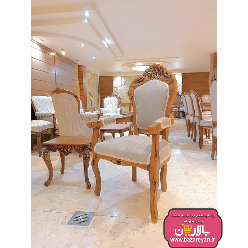 مبل کلاسیک 9نفره مدل فرانسوی کد411