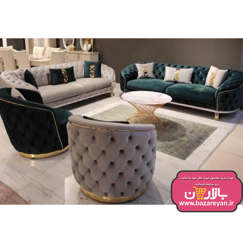 مبل راحتی7 نفره چستر مدل یاسین