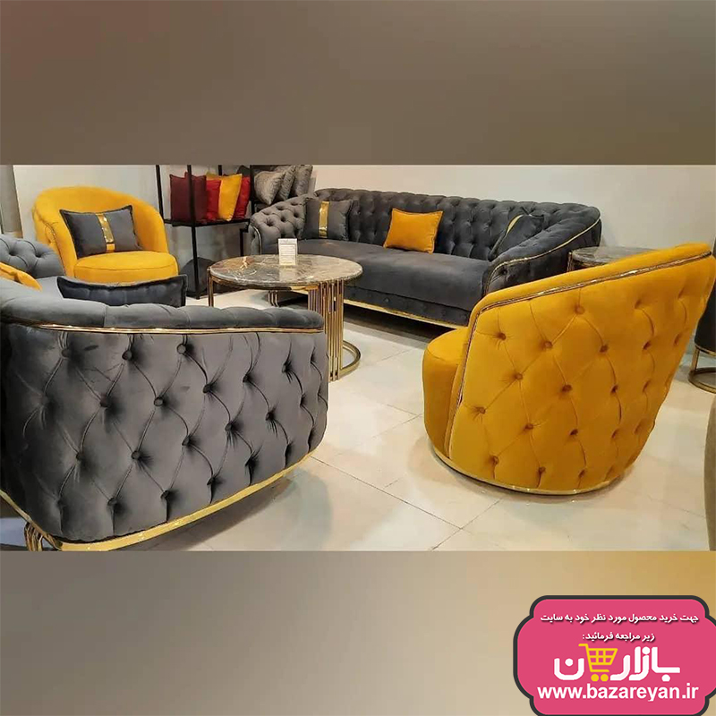 مبل راحتی7 نفره چستر مدل یاسین