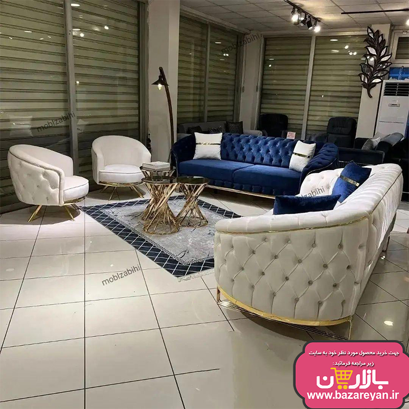 مبل راحتی7 نفره چستر مدل یاسین