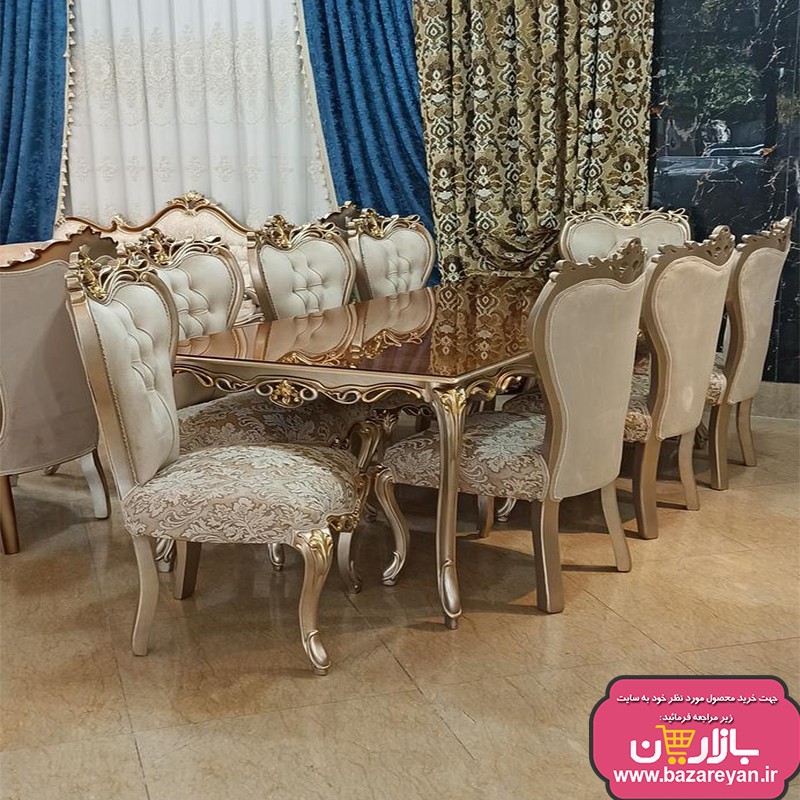 مبل کلاسیک افسون 7نفره تخفیف ویژه