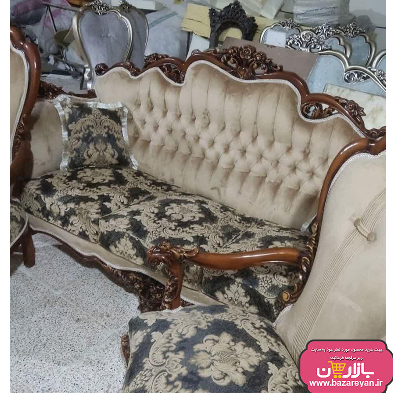مبل کلاسیک آراد 9نفره کد 25ارسال به سراسر کشور