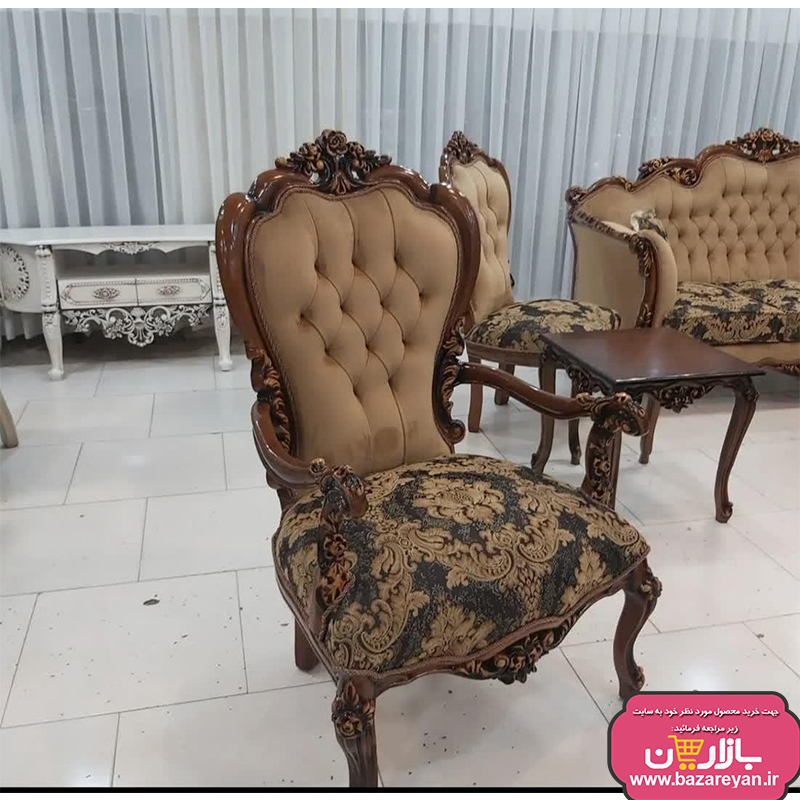 مبل کلاسیک آراد 9نفره کد 25ارسال به سراسر کشور