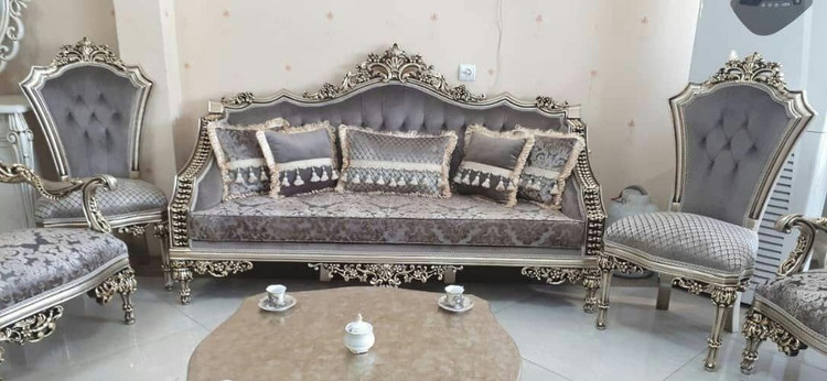 مبل کلاسیک 7نفره مدل آبشاری کد28 ارسال به سراسر کشور
