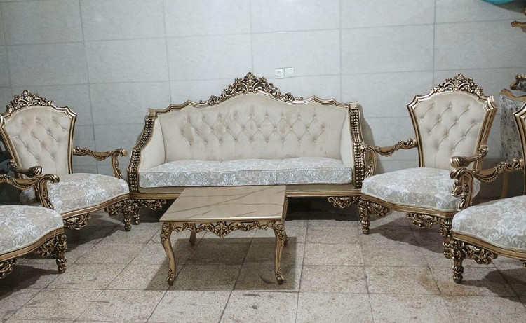 مبل کلاسیک 7نفره مدل آبشاری کد28 ارسال به سراسر کشور