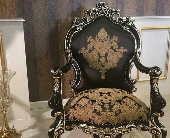 مبل کلاسیک 7نفره مدل چراغان کد73