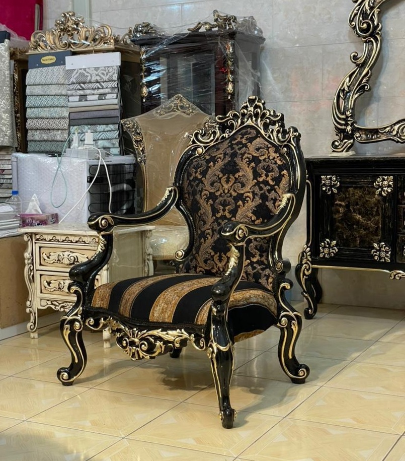 مبل کلاسیک 7نفره مدل چراغان کد73
