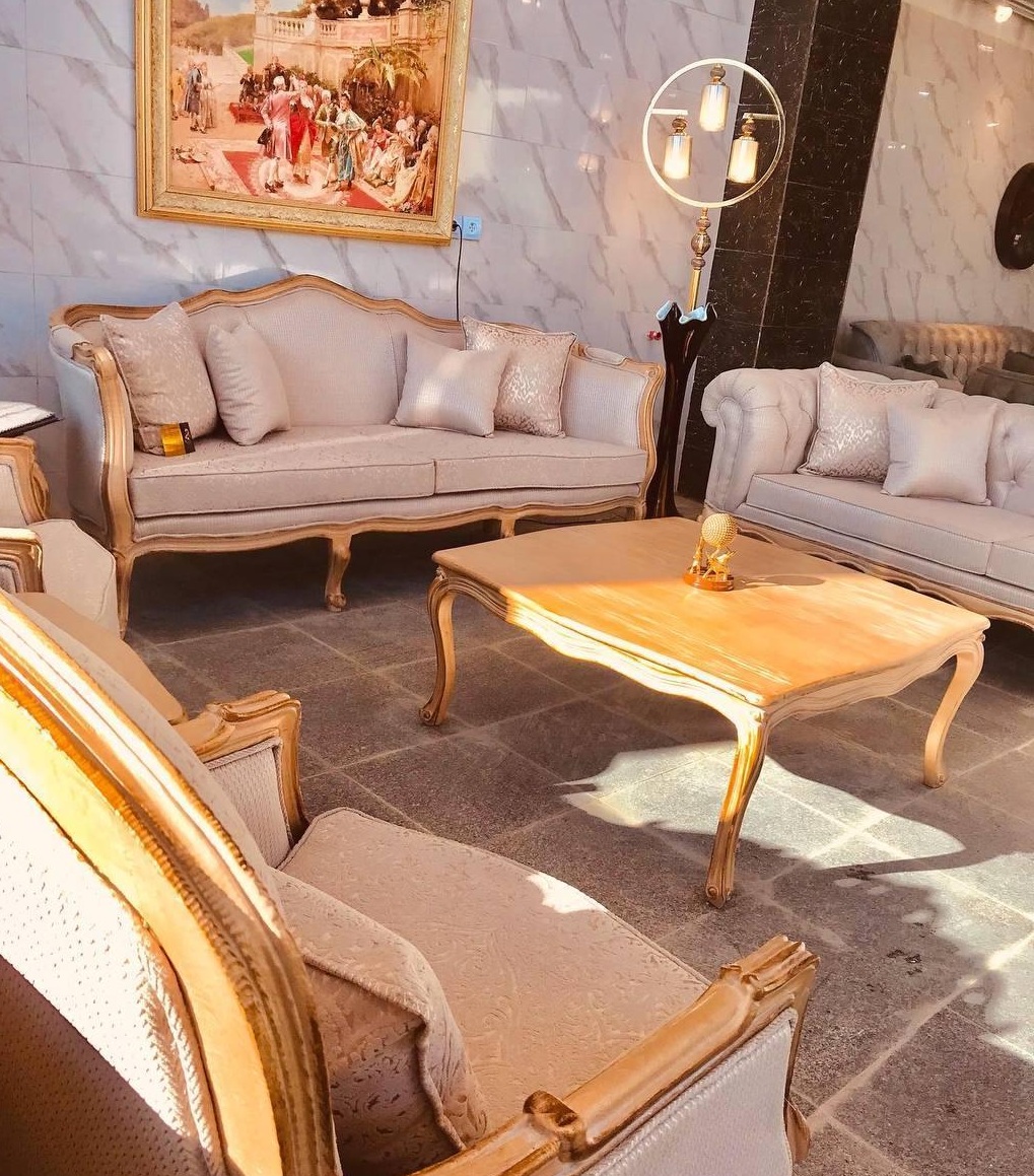 مبل کلاسیک 8نفره مدل فرانسوی کد28