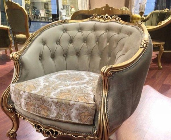 مبل کلاسیک 7نفره مدل زمرد کد 23