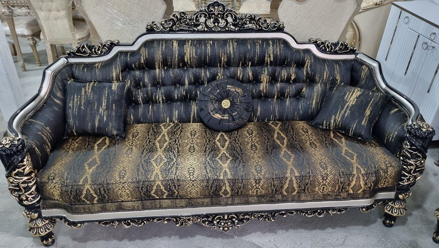 مبل کلاسیک 7نفره مدل گلایل کد9