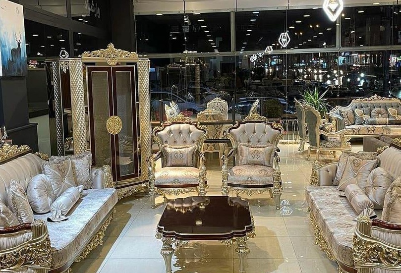 مبل کلاسیک 7نفره مدل گلایل کد9