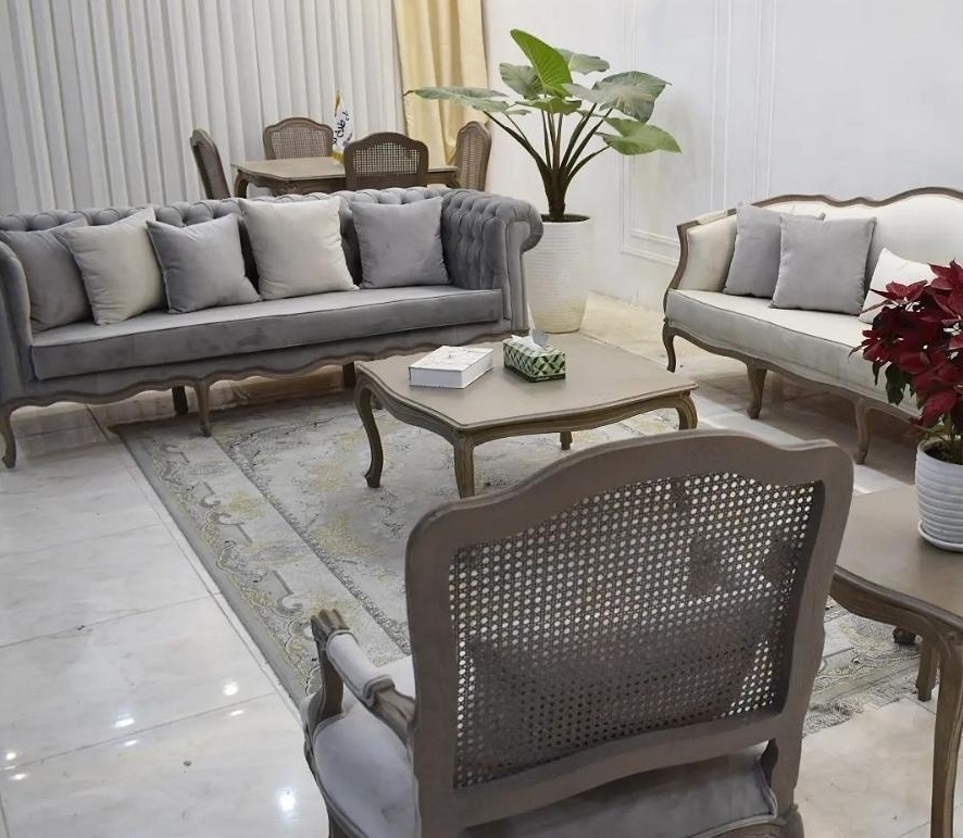 مبل کلاسیک فرانسوی7نفره کد2351