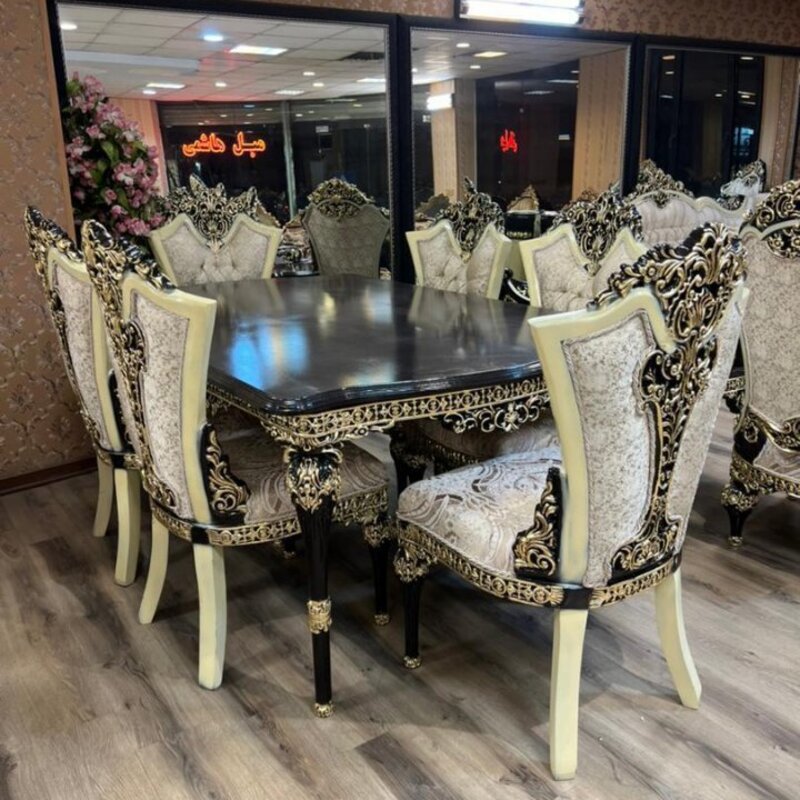 فروش اقساطی مبل کلاسیک سلطنتی 8نفره مدل الیزه سوپرراش، ارسال55 روزکاری به سراسر کشور