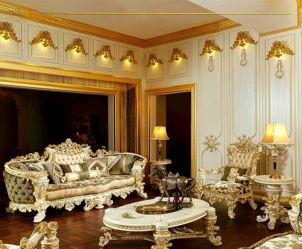 فروش اقساطی مبل سلطنتی 9نفره مدل شیکاگو/استیل کلاسیک کدw34، ارسال55 روزکاری به سراسر کشور