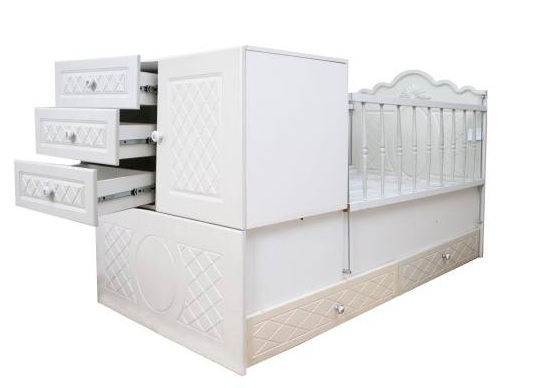 سرویس تخت خواب و کمد کودک مدل B-507