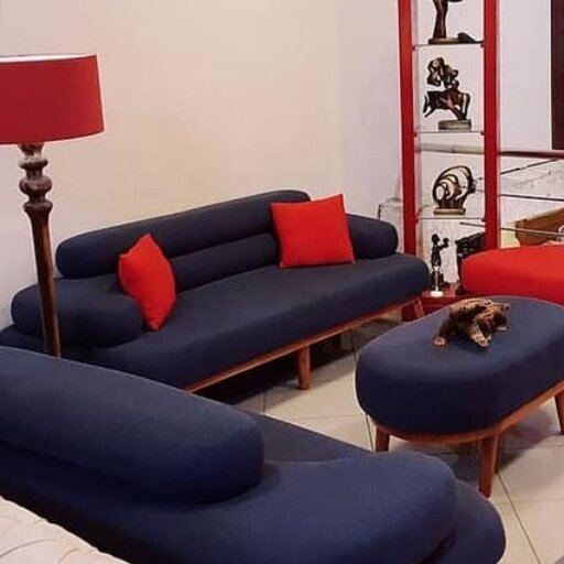 مبل راحتی 7 نفره مدل سنگی