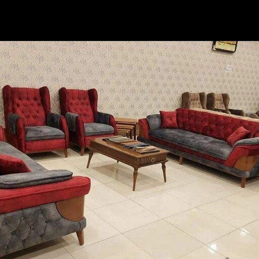 مبل راحتی 8 نفره تخت خوابشو مدل آرشا