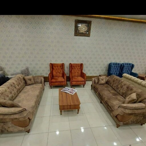 مبل راحتی 8 نفره تخت خوابشو مدل آرشا