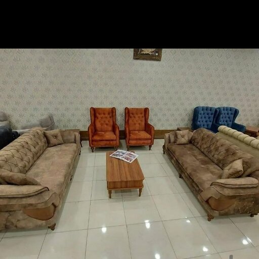 مبل راحتی 8 نفره تخت خوابشو مدل آرشا