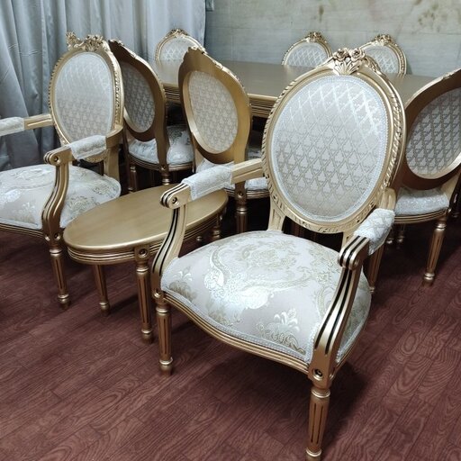 ست مبل ونهارخوری کلاسیک 9نفره ونهارخوری 8نفره