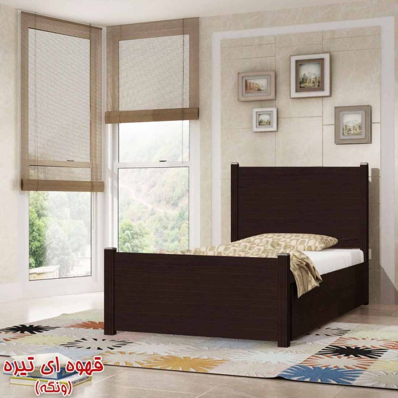 تخت خواب یک نفره کد BSP01 سایز 90x200 سانتیمتر