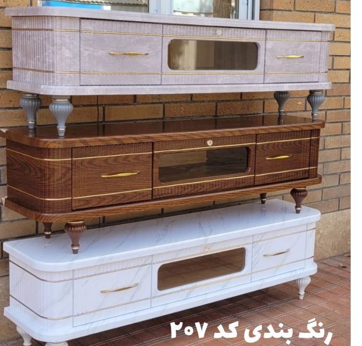 میز تلویزیون تمام ام دی اف طول 160 سانتیمتر کد 207