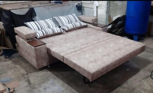 مبل 2 نفره تخت خواب شو طبی بدون کشو کد 45
