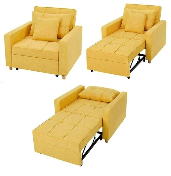 مبل تخت خواب شو طبی یک نفره کد14
