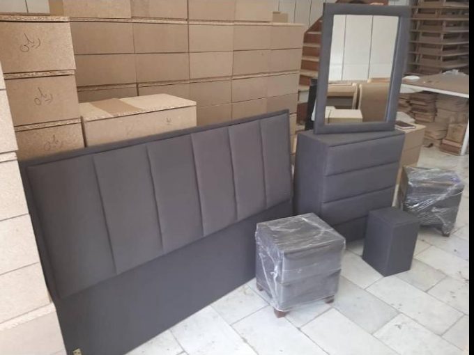 سرویس خواب 2 نفره مدل پارچه ای