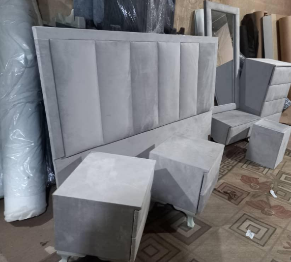 سرویس خواب 2 نفره مدل پارچه ای