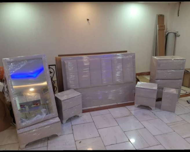 سرویس خواب 2 نفره مدل پارچه ای