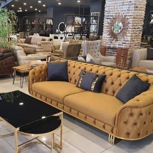 مبل راحتی 8 نفره مدل یاسین