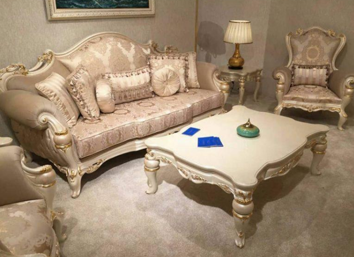 مبل کلاسیک مدل نایس 9 نفره رنگبندی به سلیقه مشتری
