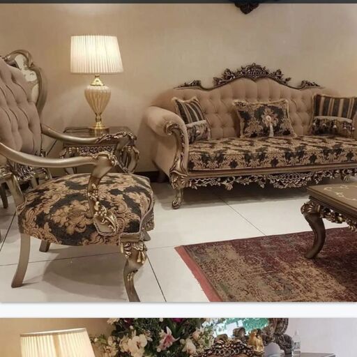 مبل کلاسیک مدل الگانت 9 نفره
