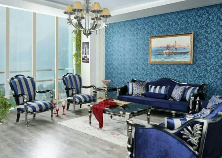 مبل کلاسیک مدل فرانسوی 9 نفره با تخفیف ویژه