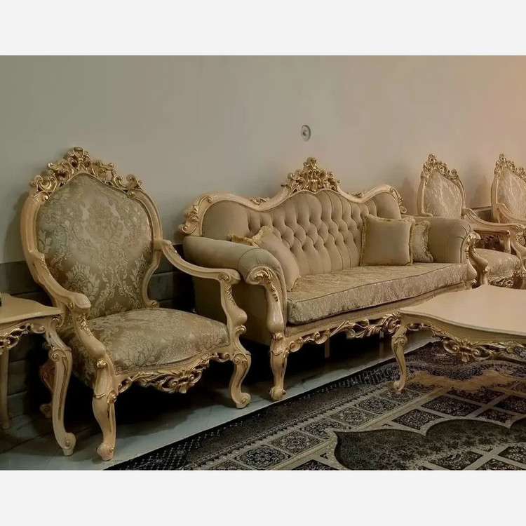 مبل کلاسیک چراغان رنگبندی متنوع